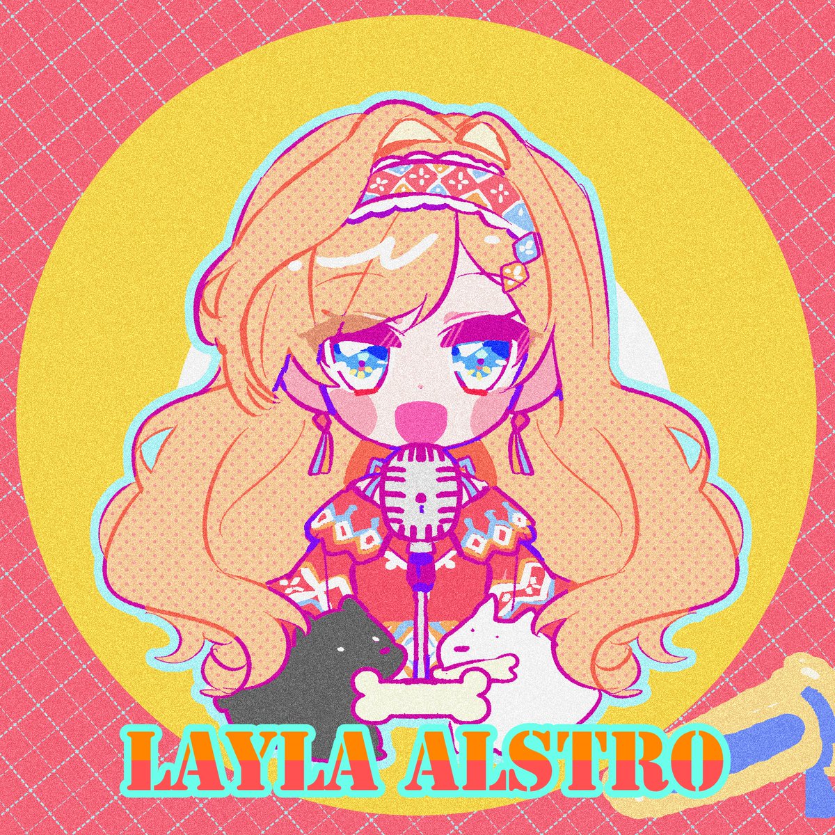 「 Layla Alstro      5:00 ━━━━●──────── 5:」|🎀괴수のイラスト