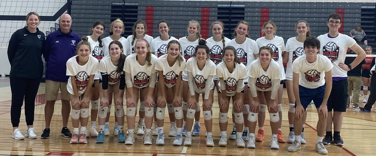 Tourney CHAMPS!! Girls go 5-0 to win the Wilmot Tourney!