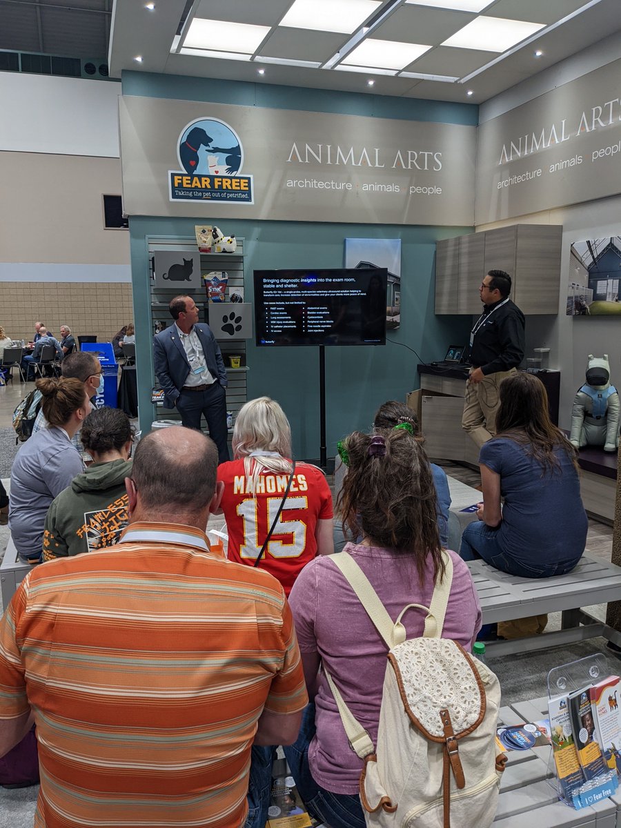 fearfreepets's tweet image. #FearFreePets Preferred Product Provider @ButterflyNetInc will be demonstrating their ultrasound product at 4:15pm at #FetchKC booth #837!