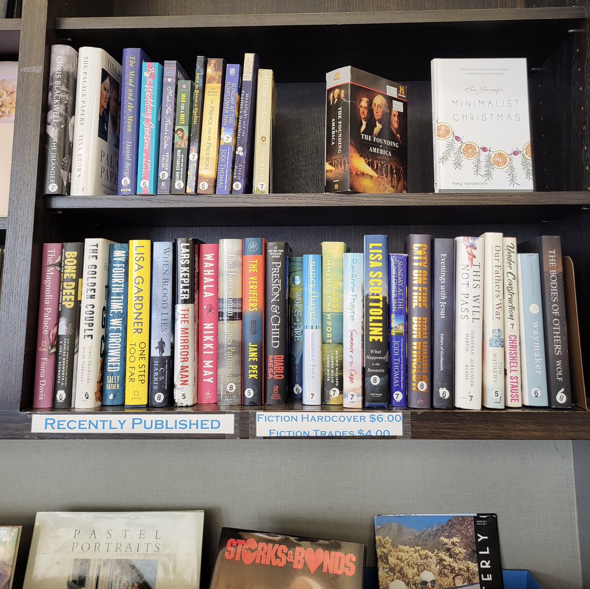 camarillobooks's tweet photo. Recently Published Fiction. 📚

#friendsofthecamarillolibrary #nonprofit #volunteers #camarillo #friendsbookstore #read #books #magazines #CDs #DVDs #puzzles #bookstore #amreading #friends #donate #shopforbooks #fiction https://t.co/3APafd3bGK