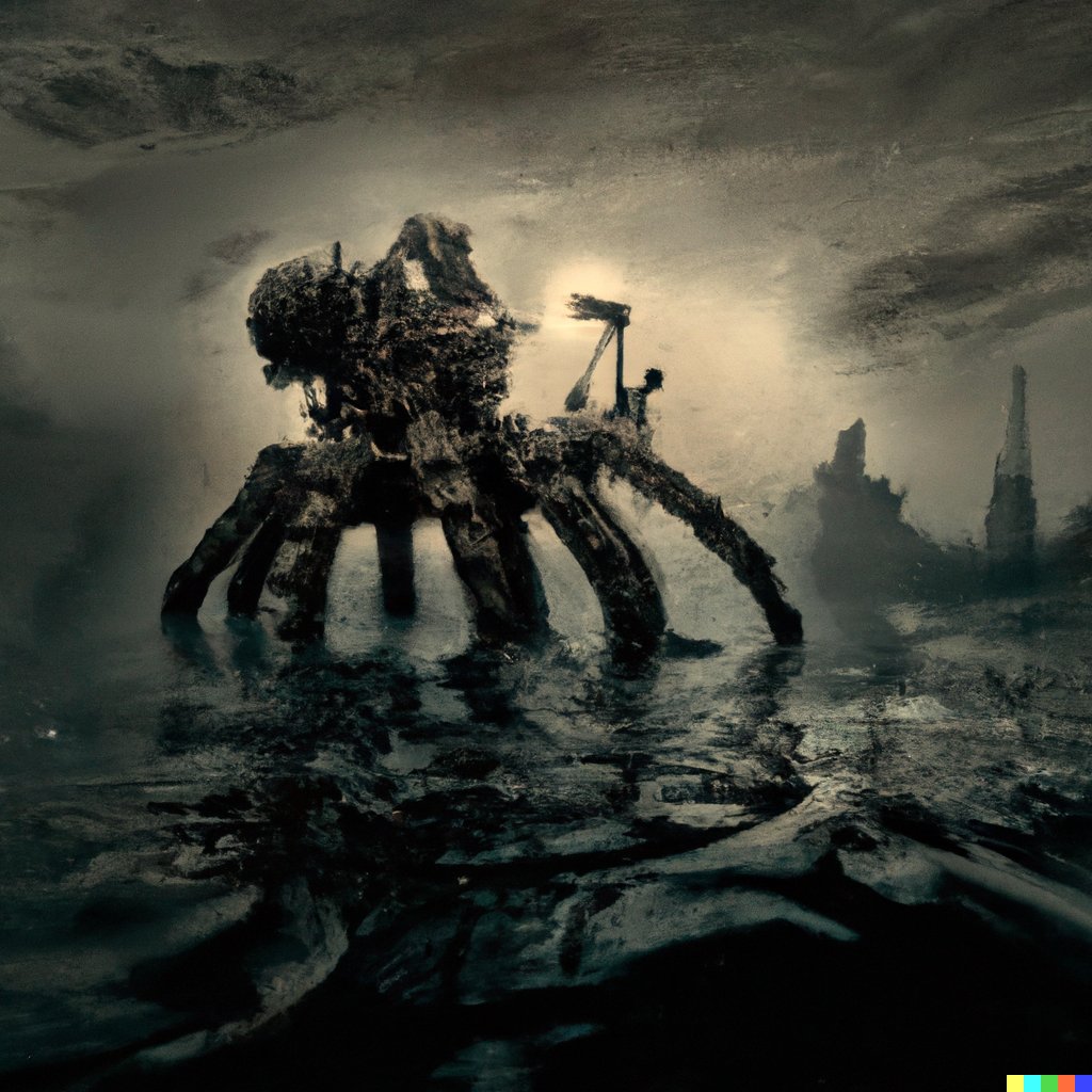 Mechanic building in a dystopian future - Created with #dalle 

labs.openai.com/s/VxaECRHsOfuH…
labs.openai.com/s/iSQ2dmT551Fq…
labs.openai.com/s/PUP1kqPE5ynz…

#dystopian #artwork #digitalartwork  #AiArtwork  #ArtificialIntelligence