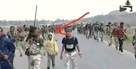 Derragodo's tweet photo. When you support terrorist groups like #TPLF, you should know what activities you are encourage. Supporting a group which arm toddlers who are expected to hold a pen is no different than doing it directly‼️ https://t.co/Das8ggRNbe
