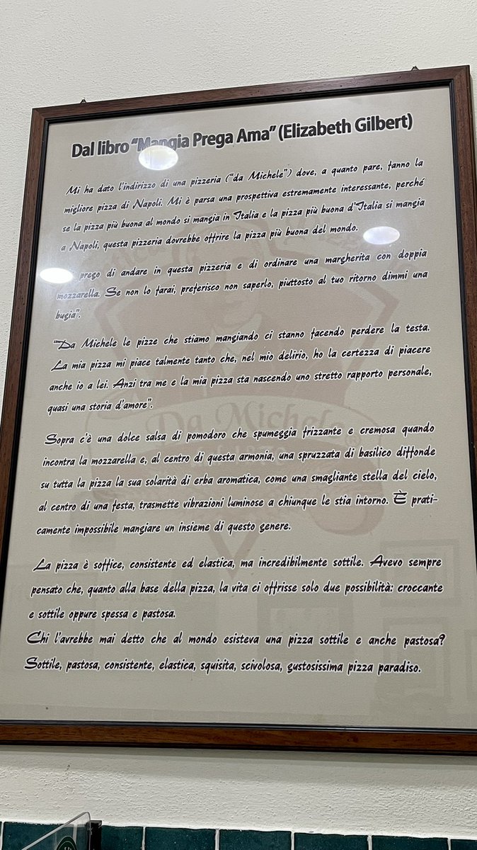 Come Julia Roberts in «Mangia, prega, ama»