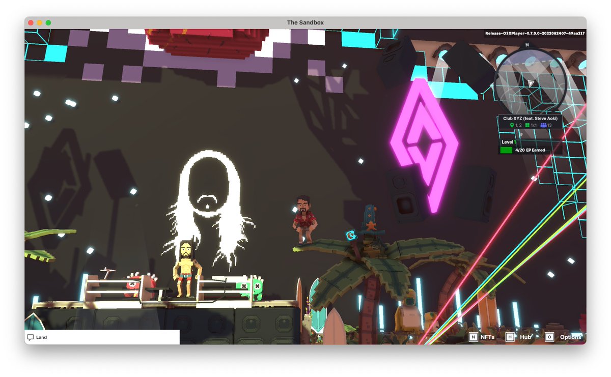 gotshiko's tweet photo. @TheSandboxGame @steveaoki I just participated in the #SandboxAlphaS3Giveaway for a chance to win 500 SAND! On stage with Steve Aoki, check out my screenshot below!
👇 https://t.co/esPYSKeQCq