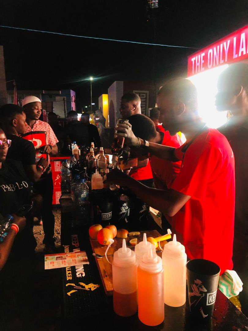 NiolaPearl's tweet photo. So you mean you’re in Lagos, on the mainland and you’re not at the #WalkerDistrict party 😳 It’s not too late. You can still catch up with the fun and merriments 💯 Head to eagle’s club surulere now! It’s happening 🔥⚡️ #AD https://t.co/OMth84lQ4c