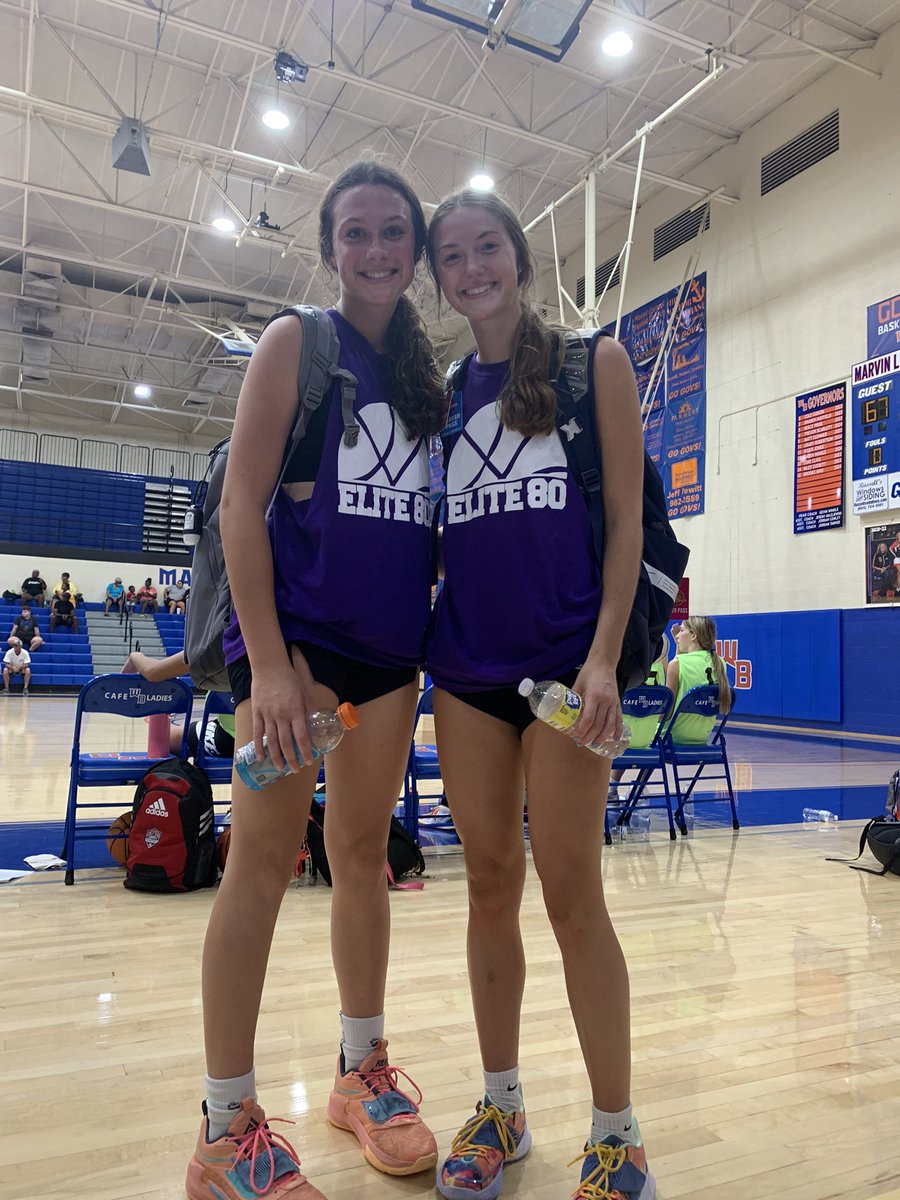Elite80WBB's tweet photo. Players of the game for Team Purple🔥‼️Two knock down shooters @emmacarroll014 and @deverettjr 💯💯 https://t.co/qXknrYPRFf