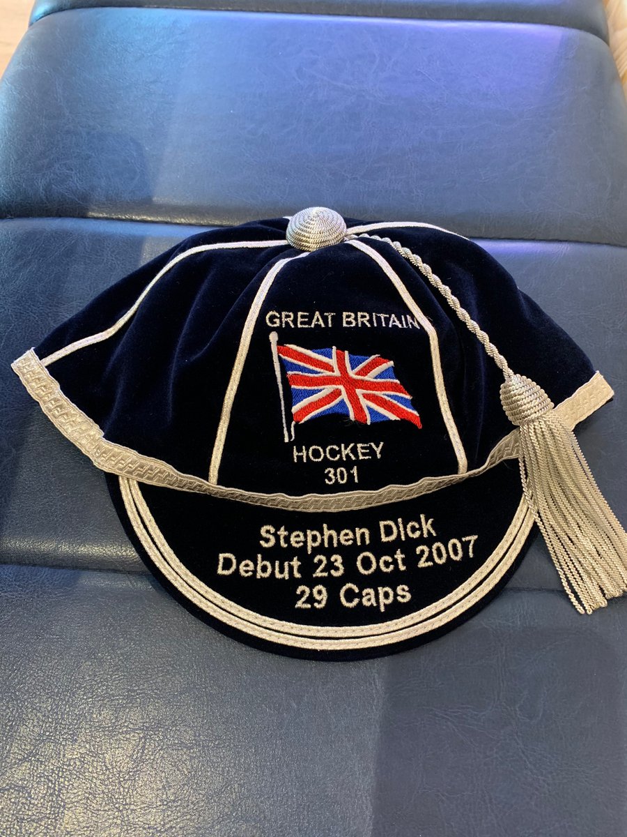 Stephen_Dick's tweet photo. 15 years after I played my first 🇬🇧 game I received my first cap today! Most won’t know the man in this photo next to me - his name is Dennis Hay. He got his first 🇬🇧 cap in 1966 and coached GB women to bronze in Barcelona 1992! Coached me in 2000s and he means the world to me! https://t.co/GCr8LXNzwH