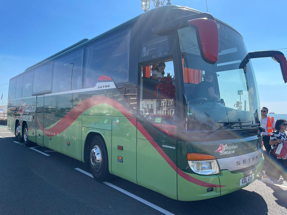 SeaviewServices's tweet photo. serving the island and also big on the mainland for all your coach trips and Tours we’ve been on the island since 1918 https://t.co/JhY1hI41pa