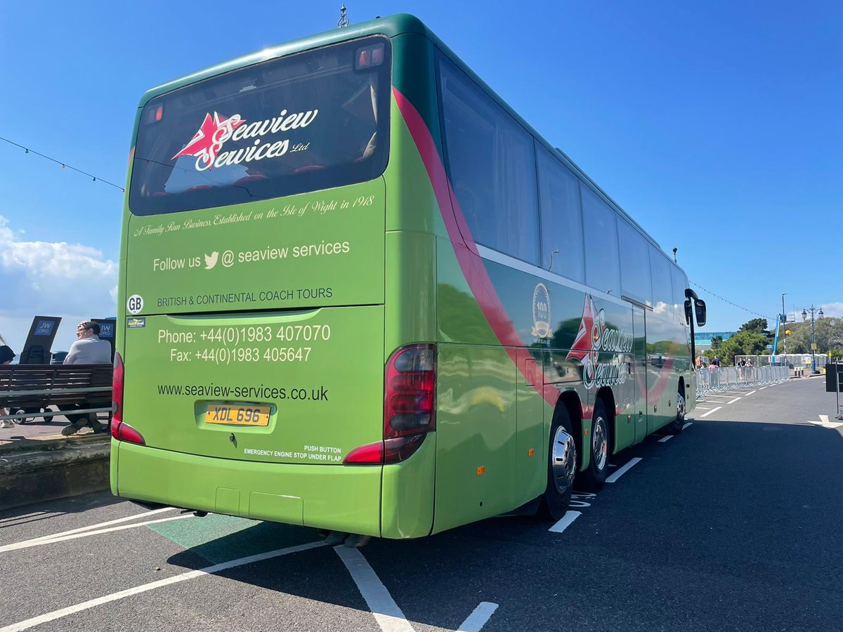 SeaviewServices's tweet photo. serving the island and also big on the mainland for all your coach trips and Tours we’ve been on the island since 1918 https://t.co/JhY1hI41pa