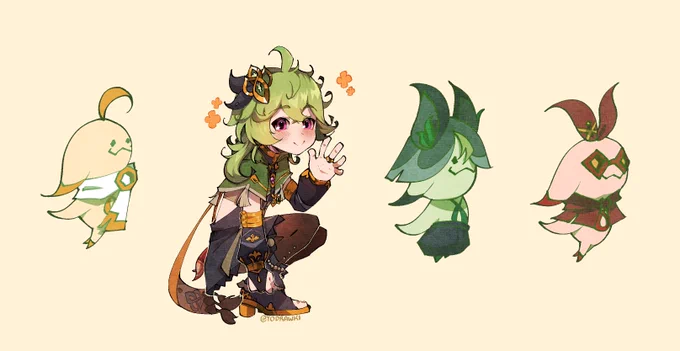 little fairies #collei #GenshinImpact #sumeru 