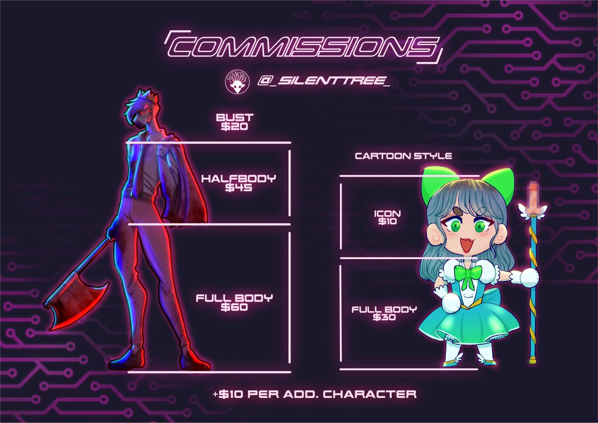 _silenttree_'s tweet photo. !! EMERGENCY COMMS OPEN !!
i need to pay vet bills for my rabbit S'mores so all comms are 50% off. please boost!!
#commissions #commissionsopen #boost #pleaseboost #commsopen #emergency https://t.co/zGWkgnMb1m
