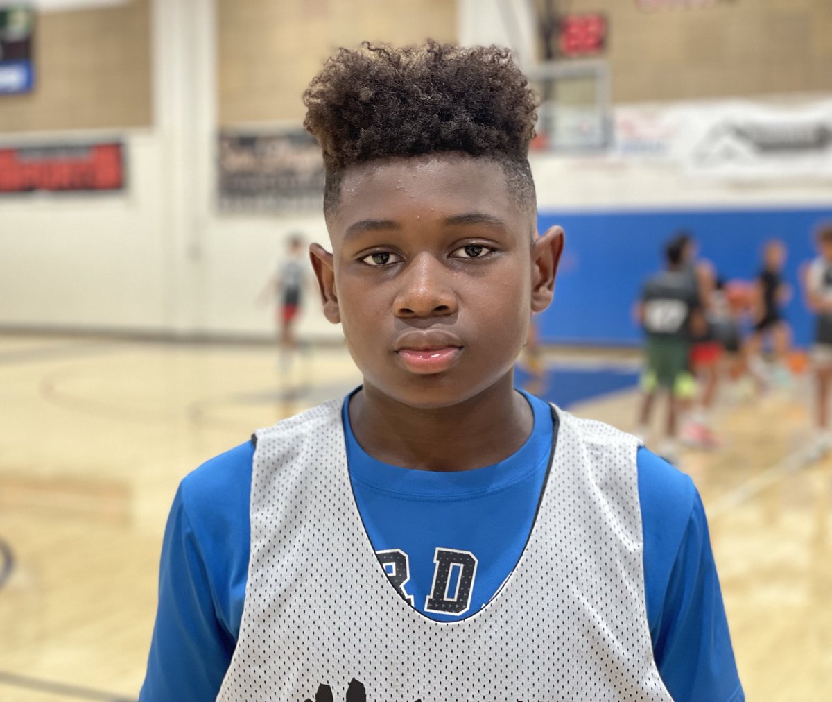 FullTimeHoops1's tweet photo. Creme Open Run notes:

2027 G Tavid Lee Johnson put together a strong pair of performances in his run games. Great feel in the pick and roll and a crafty layup package. His long-term upside is quite high. https://t.co/D1D7i8nfLg