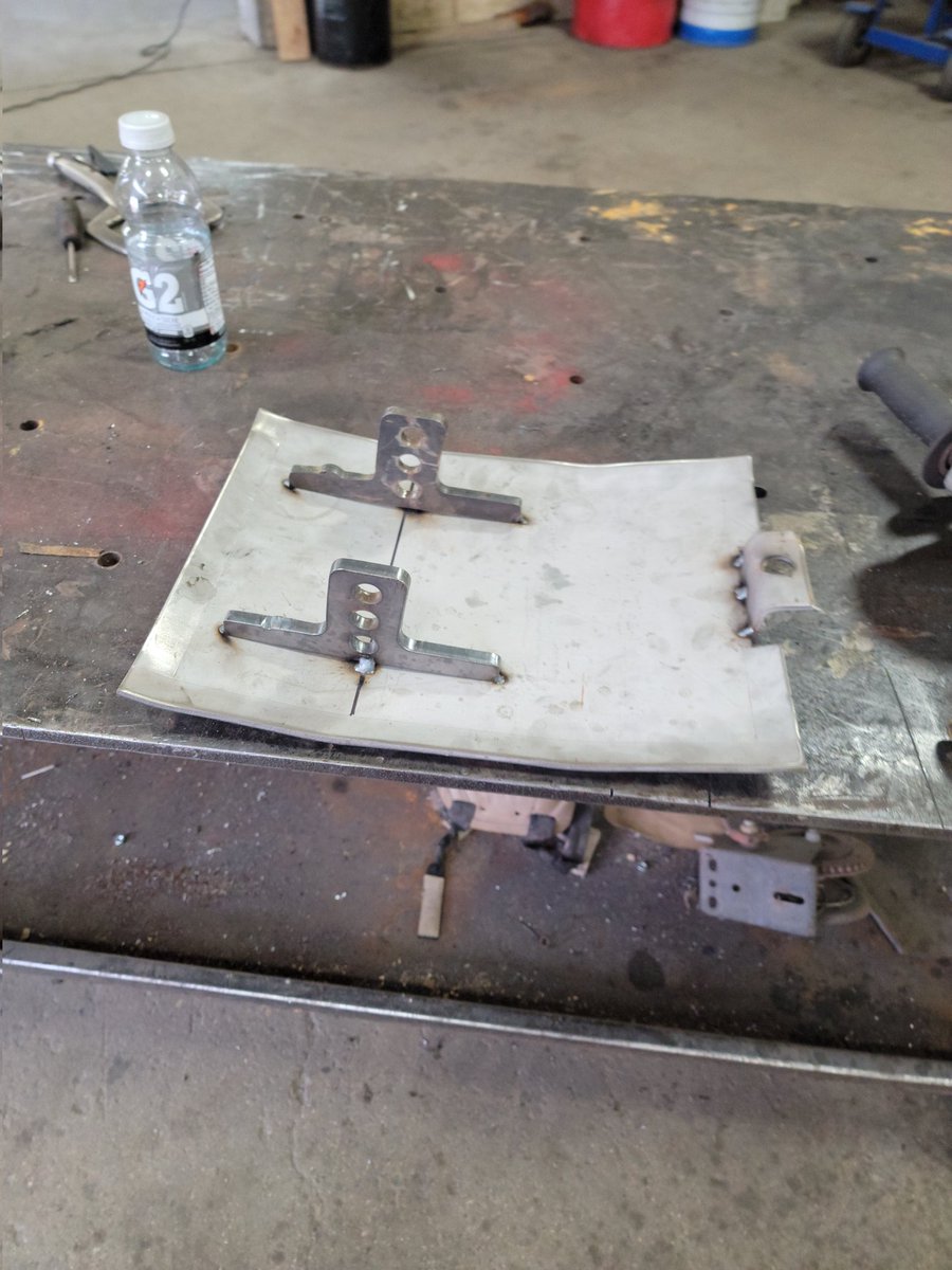 Stainless . MC don header skid plates available. Dm me for price and quantity. Thanks retweets appreciated.