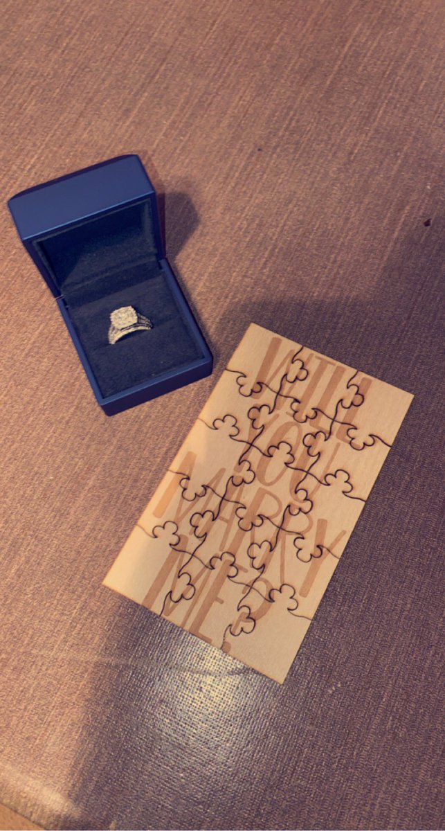 Kaleyclark222's tweet photo. I said YES!!! Future Mrs. Rowland ! ❤️❤️ https://t.co/rBBOJpIUbz