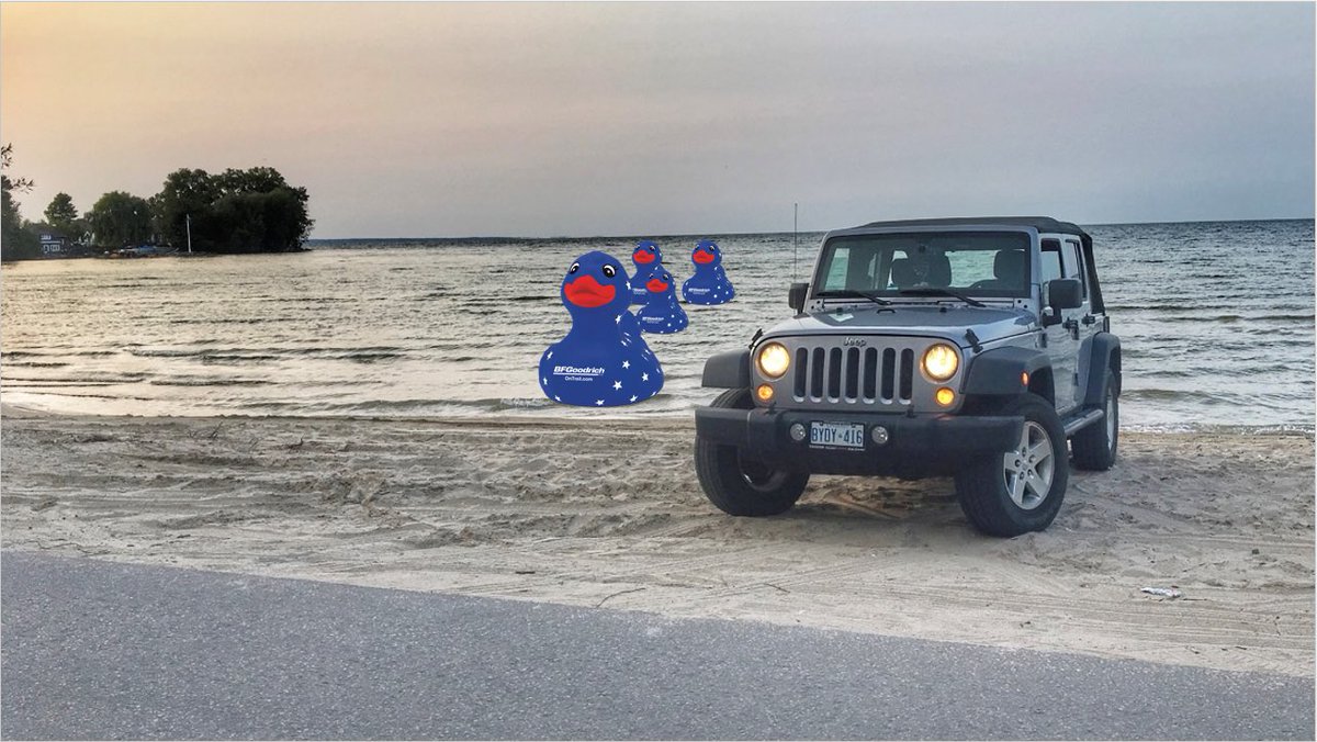 #bfgontrailduckduck #sweepstakes <a href="/BFGoodrichTires/">BFGoodrich Tires</a>