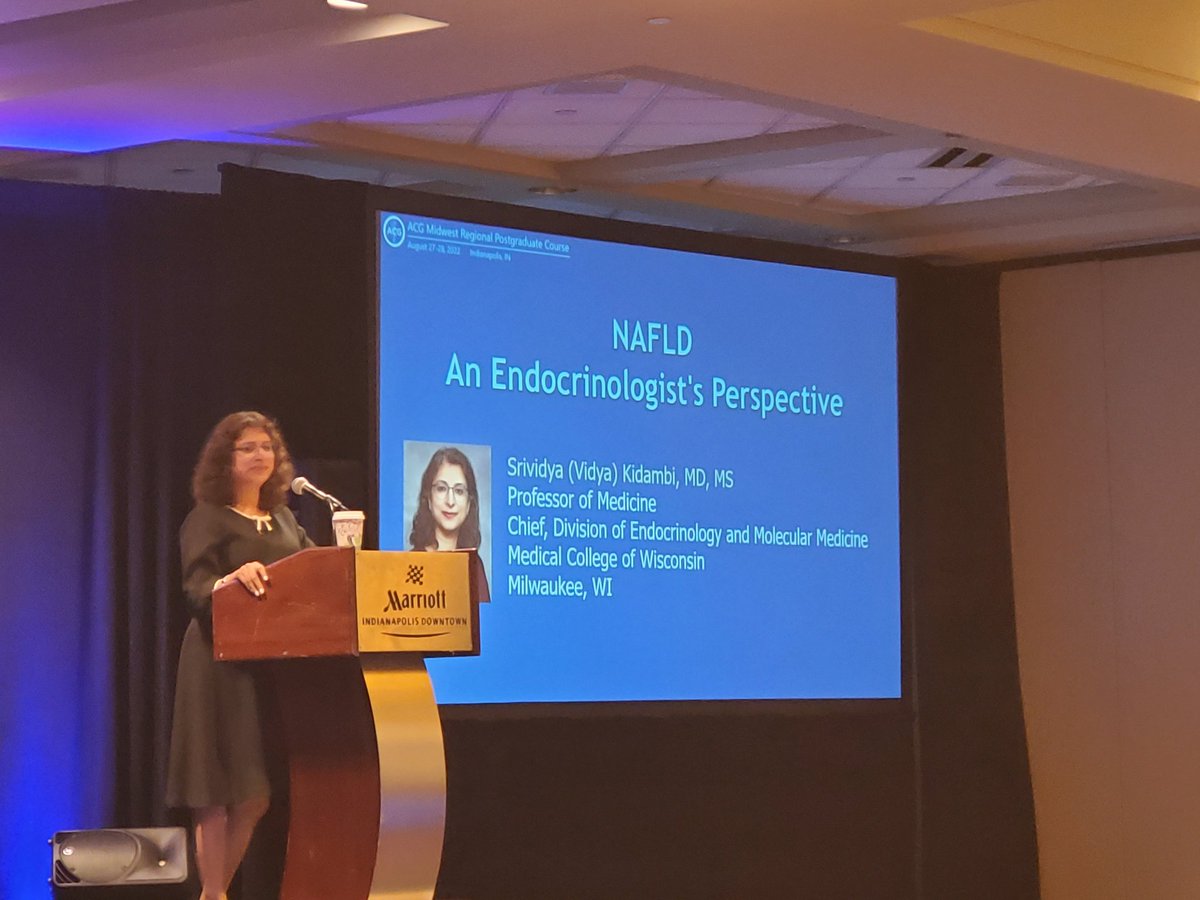 IBD_Afzali's tweet photo. Wonderful lecture by Dr Srividya Kidambi bringing an Endocrinologists' perspective for NAFLD management 👏🏻
#ACGRegionals @AmCollegeGastro https://t.co/ivhilqdnl8