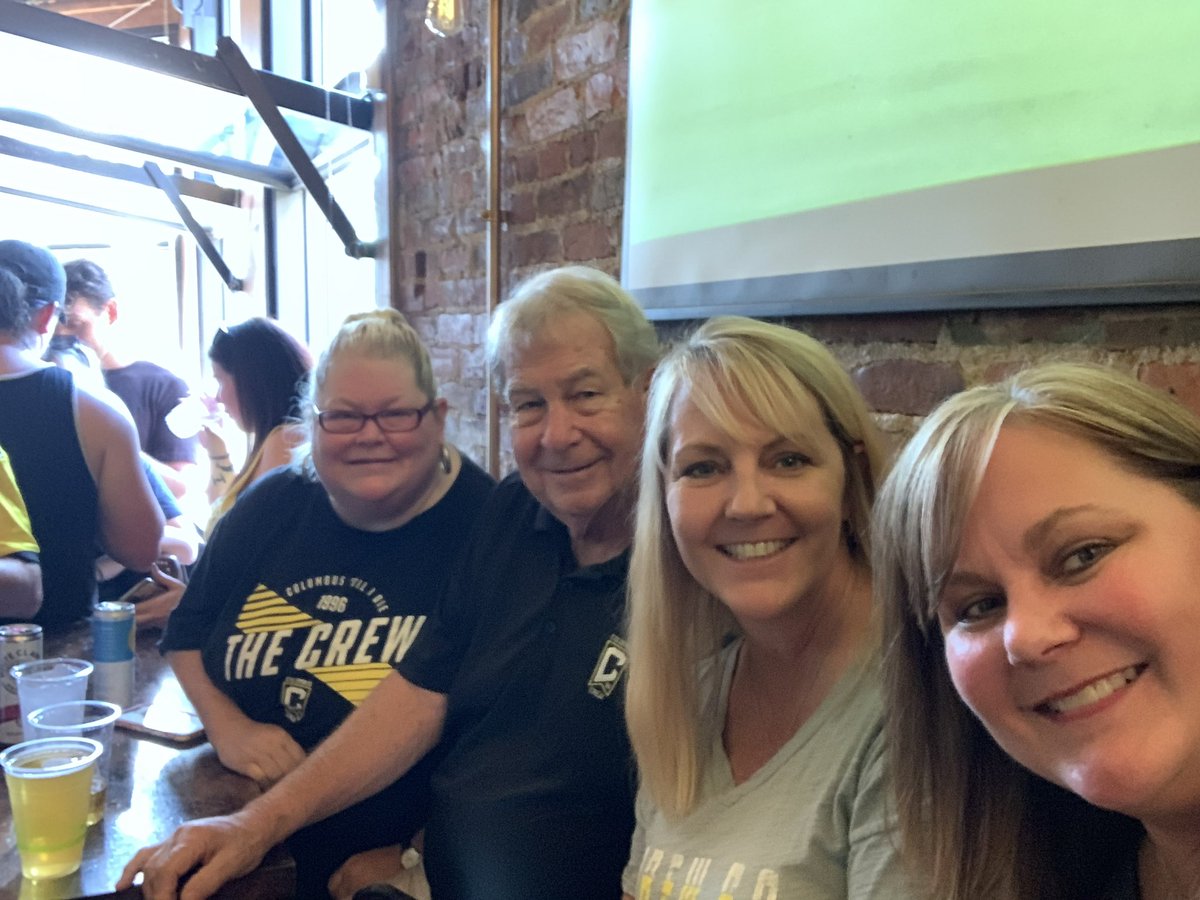 Supporting the <a href="/ColumbusCrew/">The Crew</a> in Cincy at <a href="/cobblestoneotr/">Cobblestone OTR</a>. Crazy awesome crowd! Go Crew!