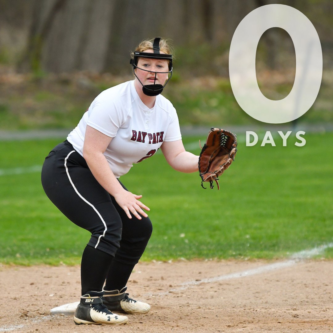 0 days left… Today is the big day! See you all at BPU!
#bpusoftball #baypathsoftball #bpusb #baypathsb #baypathathletics #bpuathletics #bpuwildcats #baypathwildcats #bpu #baypathuniversity #baypath #collegesoftball #softball #USCAA #USCAADI