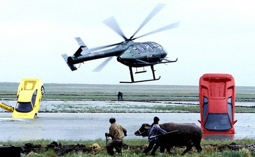 As #DieAnotherDay is trending, we feel obliged to say that the rice paddy at the end is not in Korea, but was in fact filmed on our farm on the North Norfolk coast. Sorry to ruin the illusion.