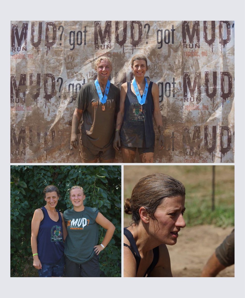 TracyWDVC's tweet image. Completed the gotMud RUN with Emily Weaver after a 15.5 mile long run this morning.  Kaylee Weaver and Buddy Weaver were our photographer and videographer.   Glad I have the weekend to recover-falling is a lot more painful then it used to be 😉