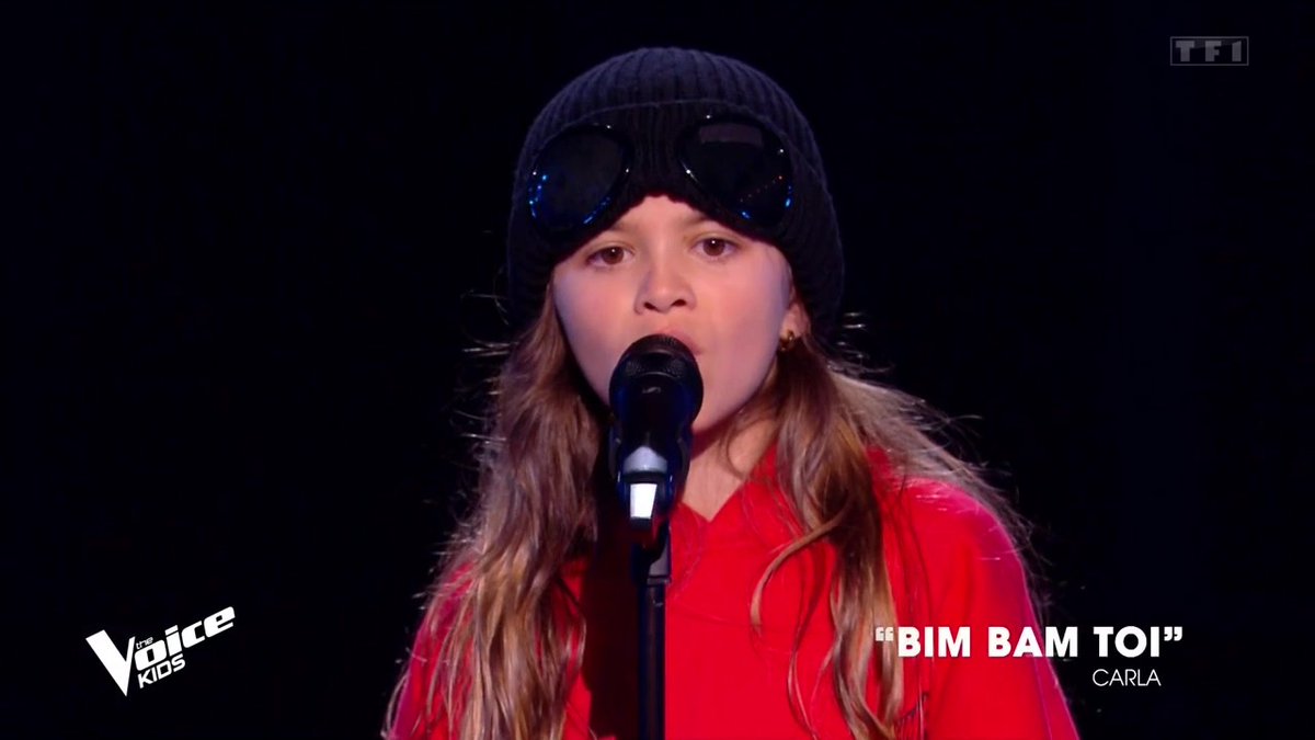 TheVoice_TF1's tweet photo. #TheVoiceKids
Et ça fait Bim, Bam, Boum 🎶
On applaudit fort Jade et sa reprise de Carla ! 👏 https://t.co/3UGUTp5Zn5