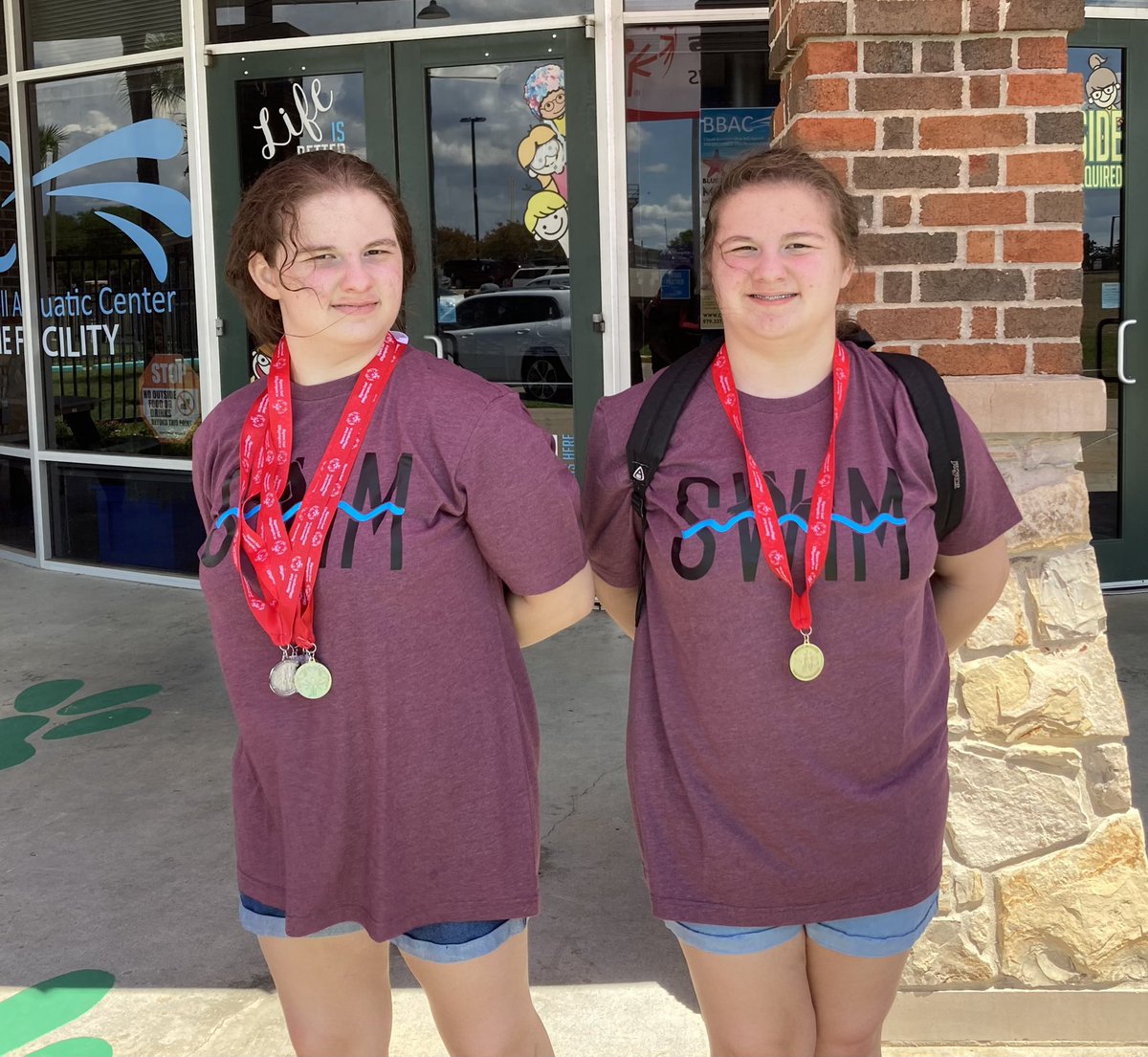 Successful Return to Special Olympics swimming!  <a href="/SOTexas/">SpecialOlympicsTexas</a> <a href="/KleinHigh/">Klein High School</a> @kristendanna1