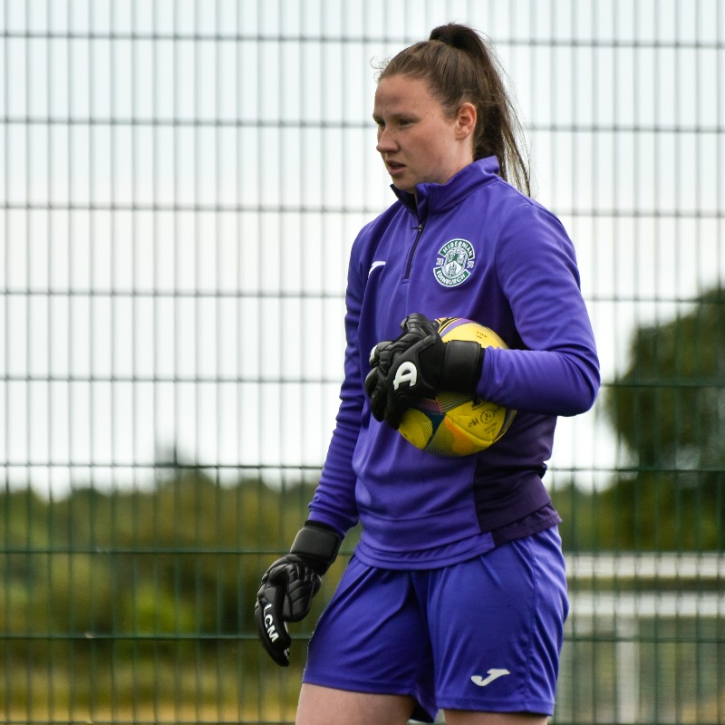HibernianWomen's tweet photo. Speedy recovery, @AileyTebbett 💚