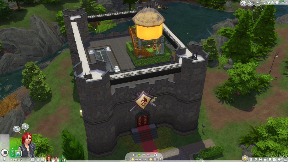 Proasheck's tweet photo. thanks so much for watching me recreate blackrock castle 10 years later! what a fun trip down memory lane! i unofficially dubbed it "blackrock: regrowth" because the power flower tower finally got finished! check the recreation vod at https://t.co/sY2tGhUeHT if you missed it! https://t.co/hRr7szAkXK