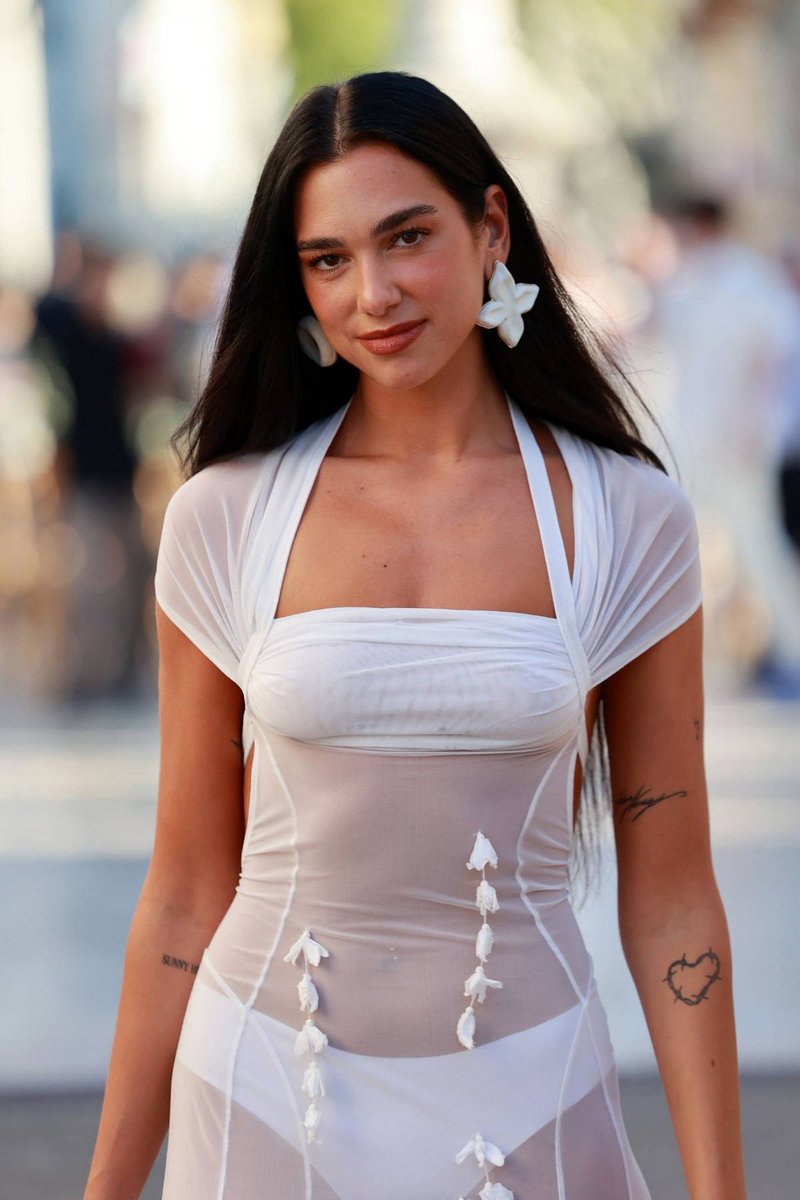 Dua Lipa was looking stunning in Jacquemus Fall-Winter 2022 while attending the wedding of Simon Porte Jacquemus and Marco Maestri in Charleval, France 🤍 #DuaLipa