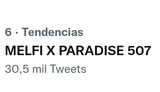 fansclubmelfi's tweet photo. Quién se anima a los 40K?

MELFI X PARADISE 507 https://t.co/pPC85RQolL