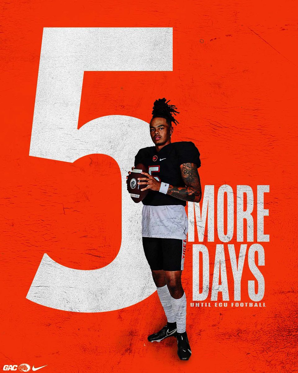 Only five more days until Tiger Football!

#5MOREDAYS