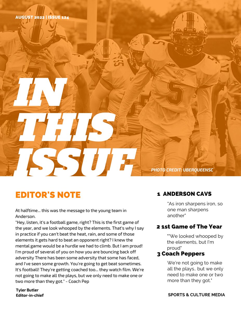 MySportsCulture's tweet photo. @AndersonCavsFB https://t.co/EWwzDd7Z77