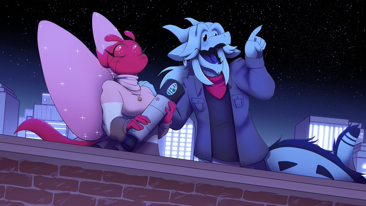 KamexVGM's tweet photo. here is the background art of "Moonlight" made by @TiredPinkPanda Thank you again! https://t.co/pZUoXHYyCT