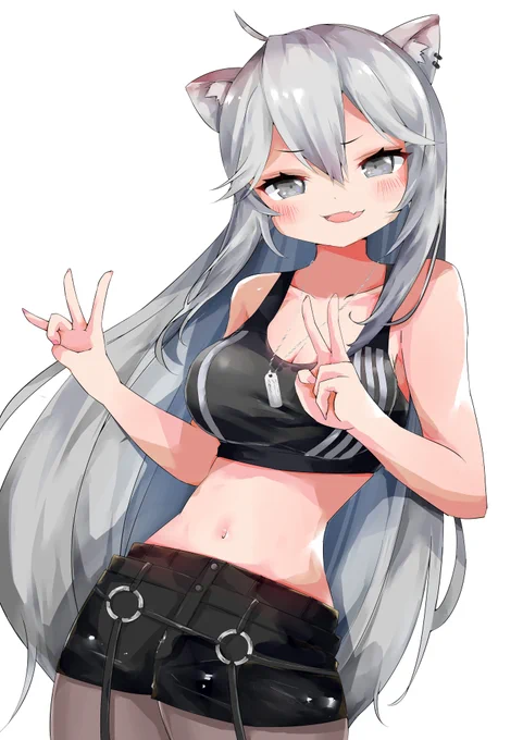 修正して背景白～#ししらーと 