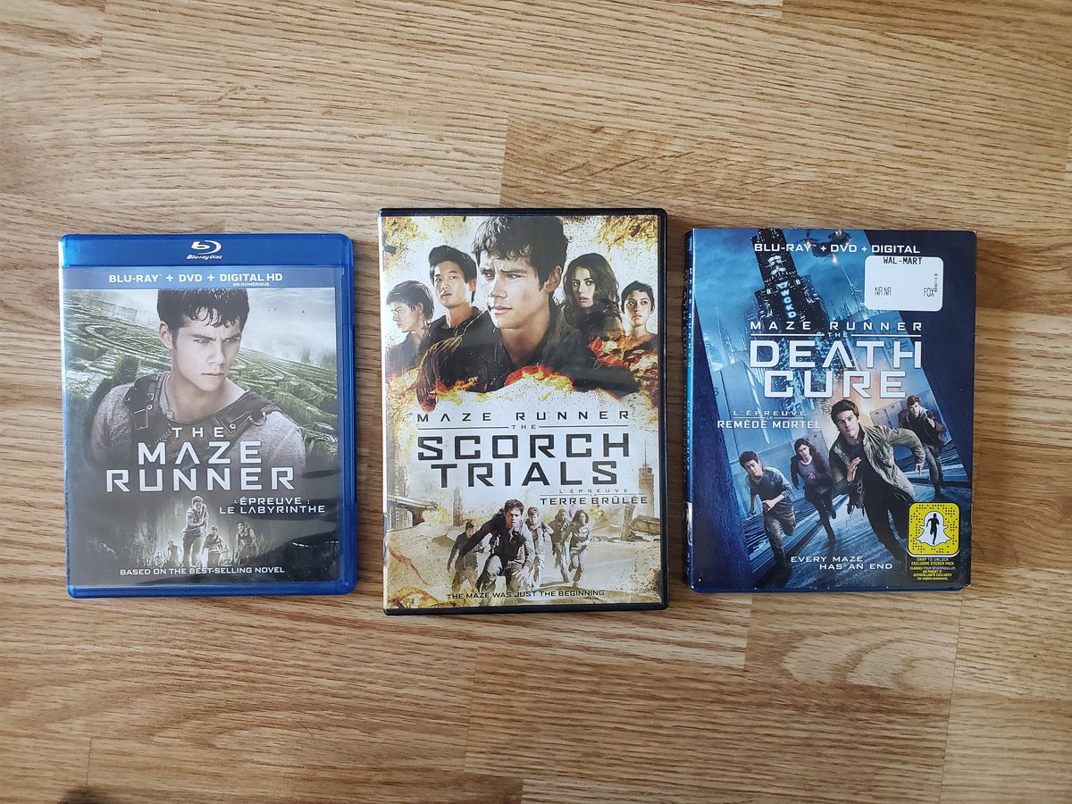 alexiogrenier's tweet photo. I've felt in love with this trilogy long before I had a crush (a massive one, tho) on Rosa Salazar. These movies are perfect from the beggining to the end . 
💜💜💜💜💜💜

#themazerunner #trilogy #perfect #crush #DylanOBrien #rosasalazar #pureaction #couldwatchitagain #adventure https://t.co/gsTi9rqxZT