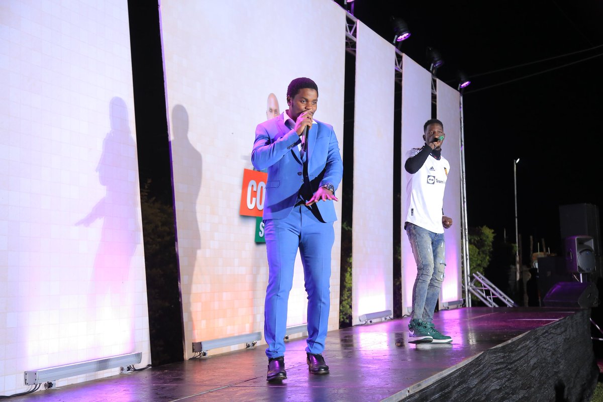 ComedyStoreUG's tweet photo. MAULANA and Reign have brought their A-game to #ComedyStoreInHoima.
Our people in Hoima have totally loved their performance. https://t.co/XRjTOIgRMe