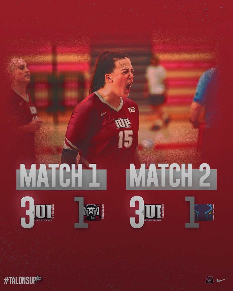 Bringing home 2️⃣ WINS!!!! 🫡

Yeah, we did that 😏

#TalonsUp | #VolleyHawks