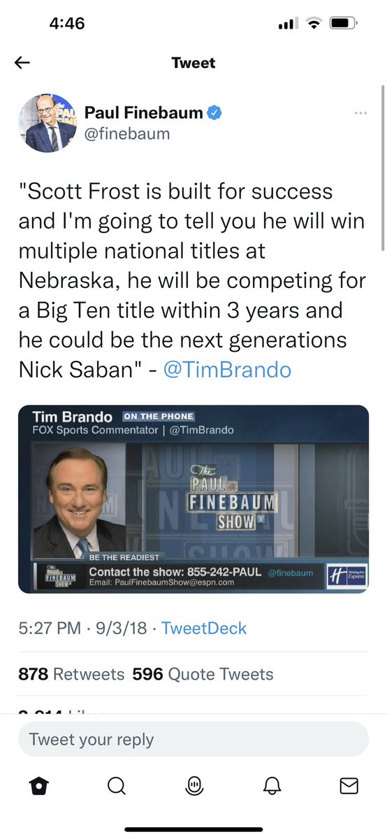 mlyons321's tweet photo. @TimBrando https://t.co/pjYZ2HPE1k