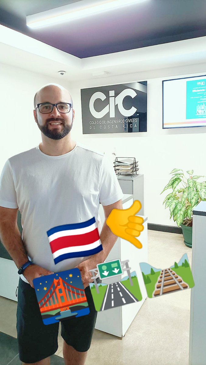 dblazquezb's tweet photo. Un placer haber podido visitar el @CFIACR #CostaRica #CivilEngineering @Colegiocaminos  @Project2080com Tendiendo puentes por el mundo 🇨🇷🤙🛣️ https://t.co/01NTsmf6op