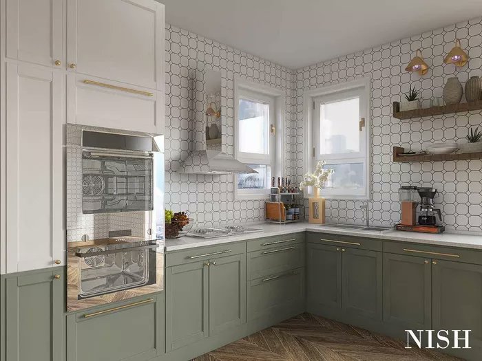 MariaKitchens's tweet photo. What do you think of the two-toned design of these kitchen cabinets? #kitchendesign #luxhome  https://t.co/uAMHTfgnOO https://t.co/XxHHdEvZZz