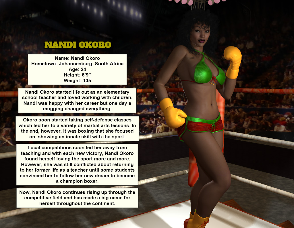 clay_punch's tweet photo. Fighting out of South Africa... Nandi Okoro!
#foxyboxer https://t.co/P3raDCCqTK
