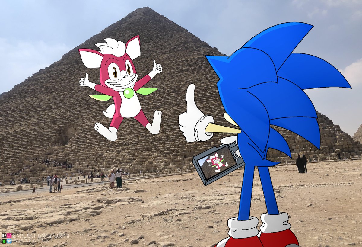 0118artist's tweet photo. Dear my Friend, Let's go see the Pyramids
#Sonic #SonictheHedgehog #Sonicfanart #SonicUnleashed #ใฝใใใฏใปใถใปใใใธใใใฐ #SonicWorldAdventure #LightGaia #Chip #ใใใใ#ChipSonicunleashed #Egypt #Pyramids #Photobackground #Digitalartwork #ArtistonTwitter https://t.co/wqkDzOaBs5