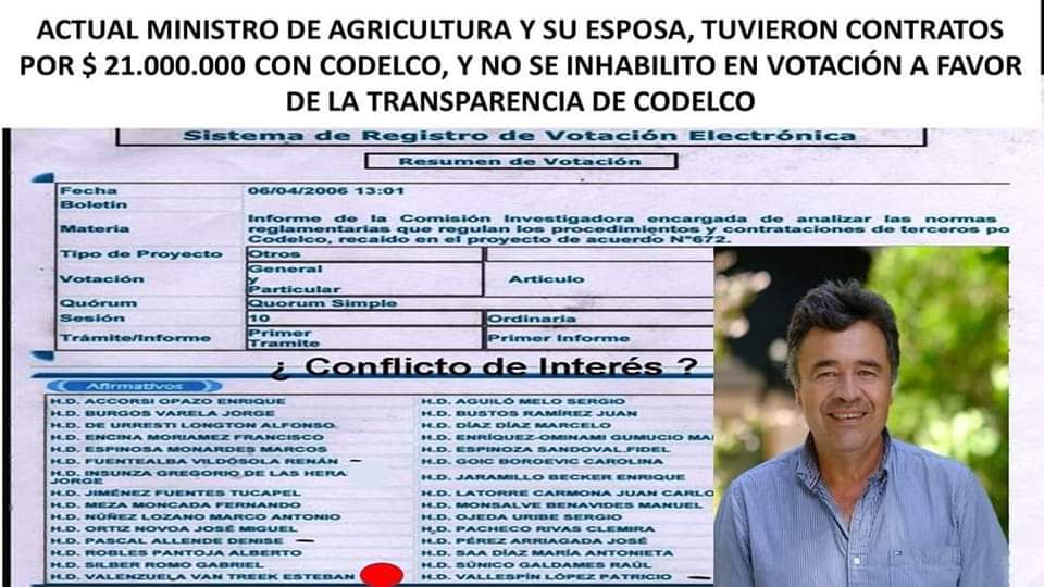 Sería bueno confirmar ésto 👇 lo publicó un ex funcionario de CODELCO #RechazoPopular #TeamPatriota #plazaitalia #baquedano m.facebook.com/story.php?stor…