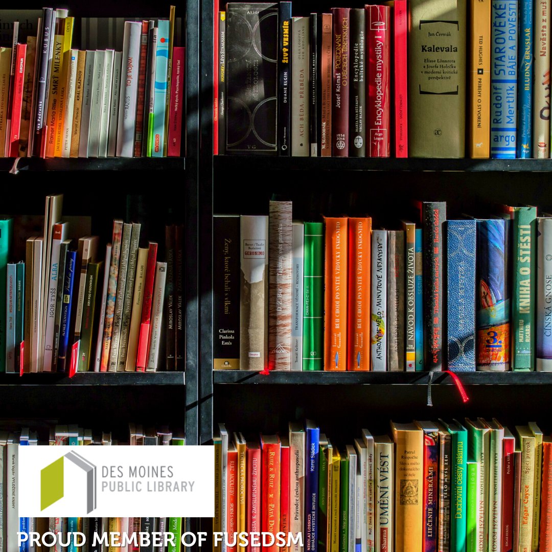 With over 5 different locations in the Central Iowa area, the Des Moines Public Library continues to serve the community in more ways than just reading. 

Read more about the Des Moines Public Library in the August Issue of Fuse News:
fusedsm.org/fusenews
