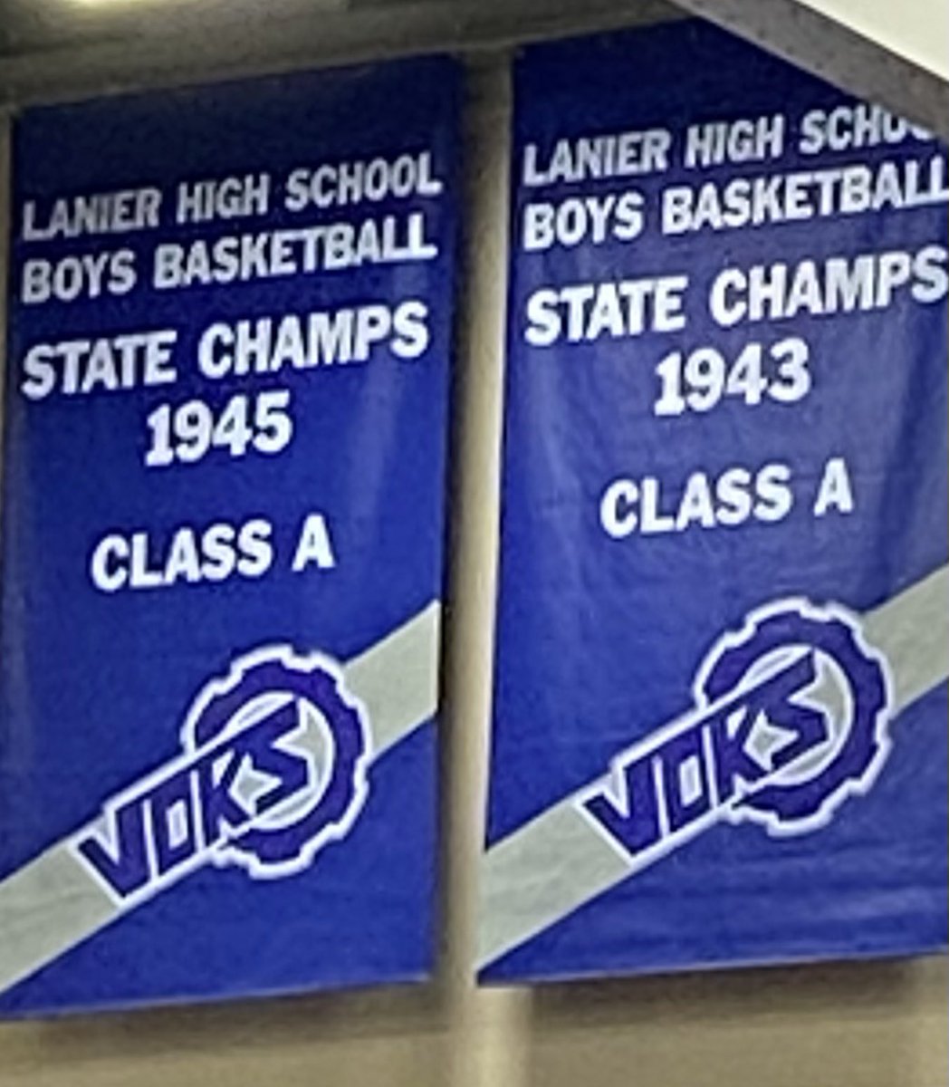 SAISDFoundation's tweet photo. Incredible to have David Rodriguez Lanier Class of 1945 here today being honored under his Basketball State Championship banners in Alamo Convocation Center today! @SAISDLanier @SAISD #SAISDProud https://t.co/o1N3bRV8O8