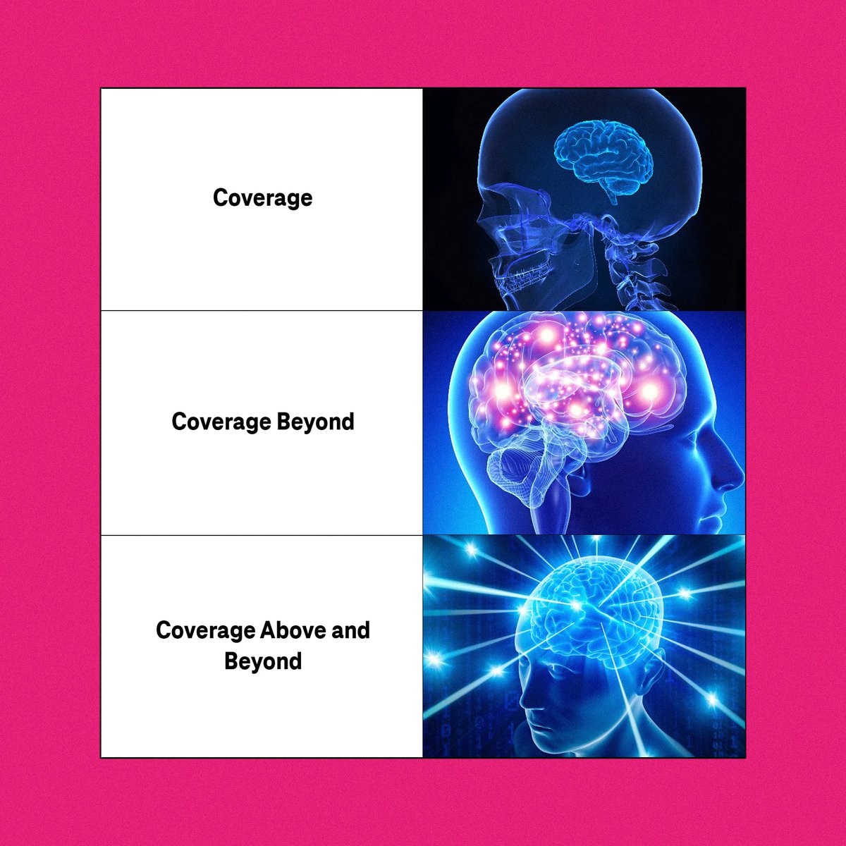 LevelUpCassie's tweet photo. With this alliance, @TMobile will basically use Starlink satellites as cell towers from the sky for Coverage Above and Beyond. The first step towards a world without any dead zones 👏👏

#TeamMagenta https://t.co/AiaXj1fbrL https://t.co/ih1ziR1WmK