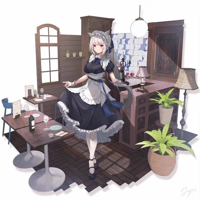 メイドコーデ 