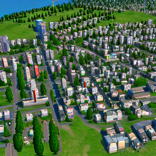 Architect611's tweet photo. AI generated "cities skylines screenshots" #stablediffusion #ArtificialIntelligence #CitiesSkylines https://t.co/G56MnMiKP0