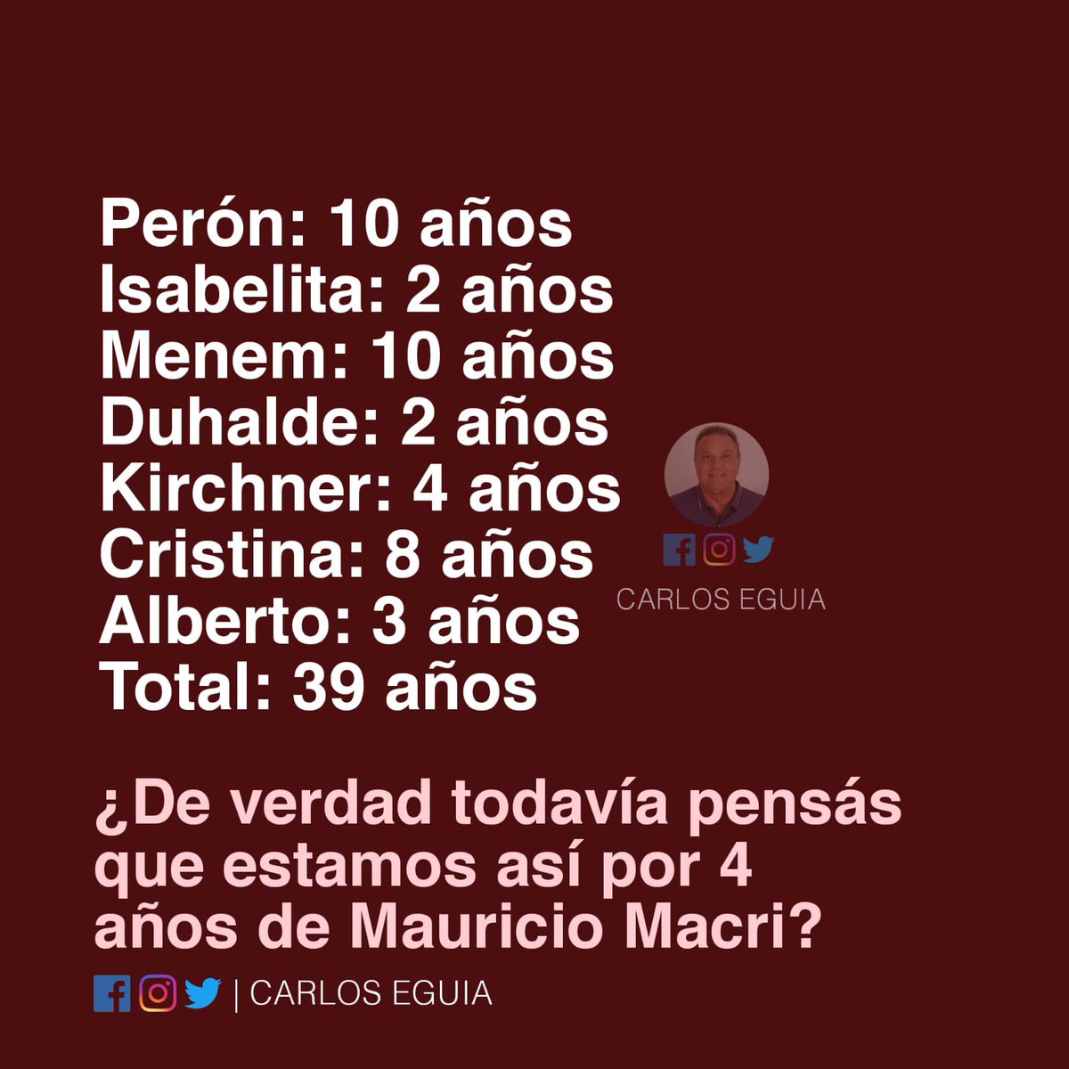 ombu2501's tweet photo. @A24COM Todo SIEMPRE SERA CULPA DE MACRI, BASURA?..LA INSEGURIDAD, LOS TARIFAZOS, EL AJUSTE MAS VIOLENTO DE LA HISTORIA? https://t.co/JX4iKR6dAy