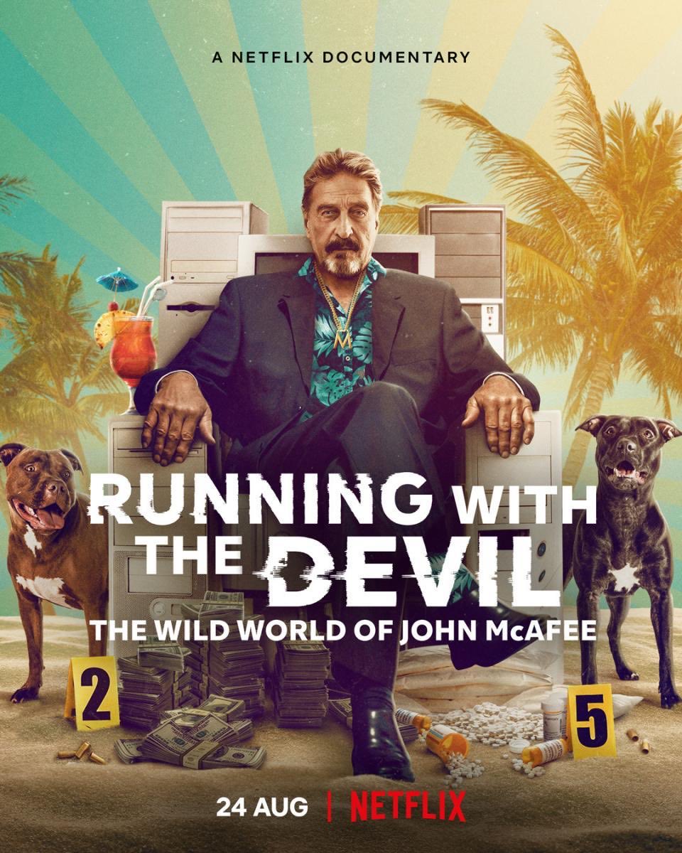 Ringer210's tweet image. This man was so fascinating 👏  I'm glad Netflix did a documentary. 
#JohnMcAfee #Netflix #RunningWithTheDevil